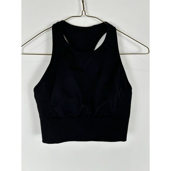 Lululemon Ebb to Train Sports Bra Black Size 6 VGUC Women's - Picture 1 of 5